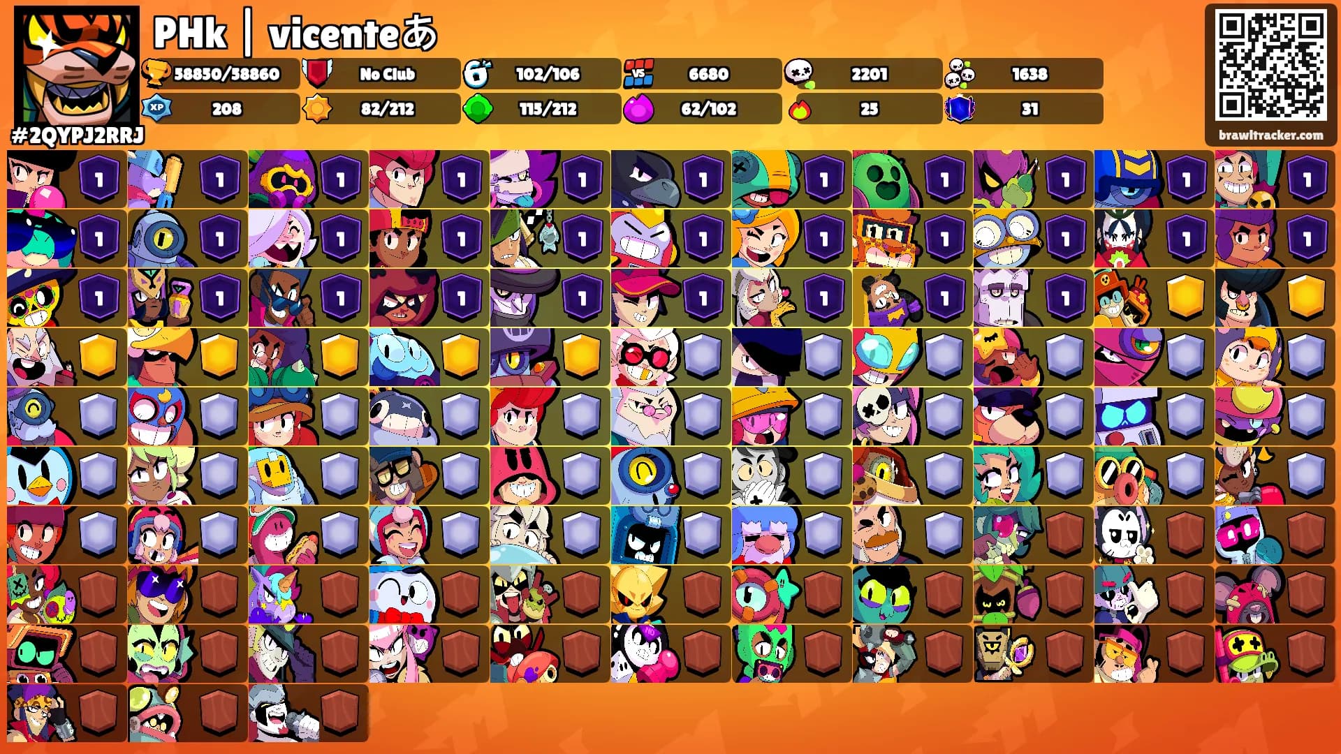 PHk | vicenteあ's Ranks