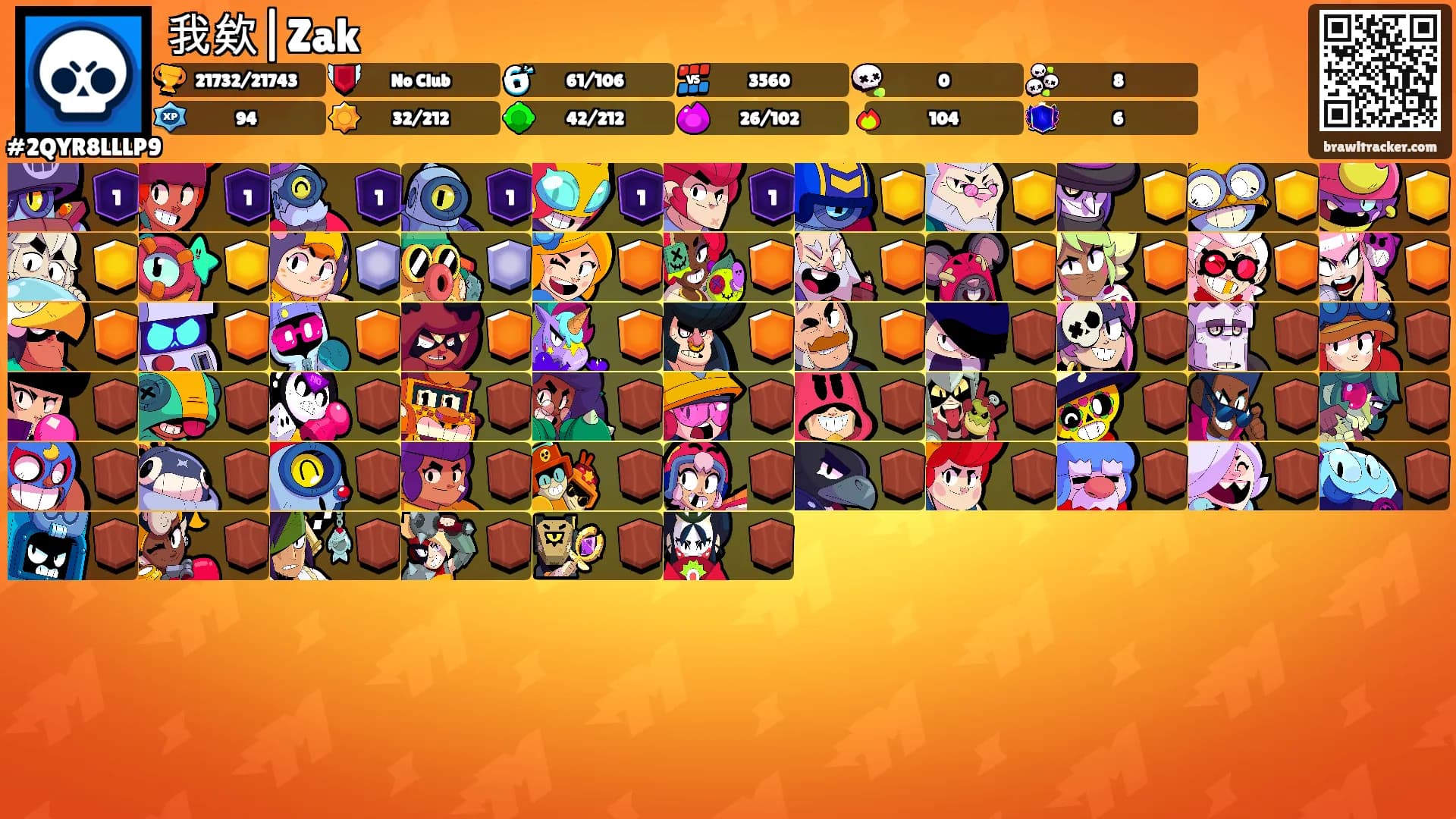我欸|Zak's Ranks