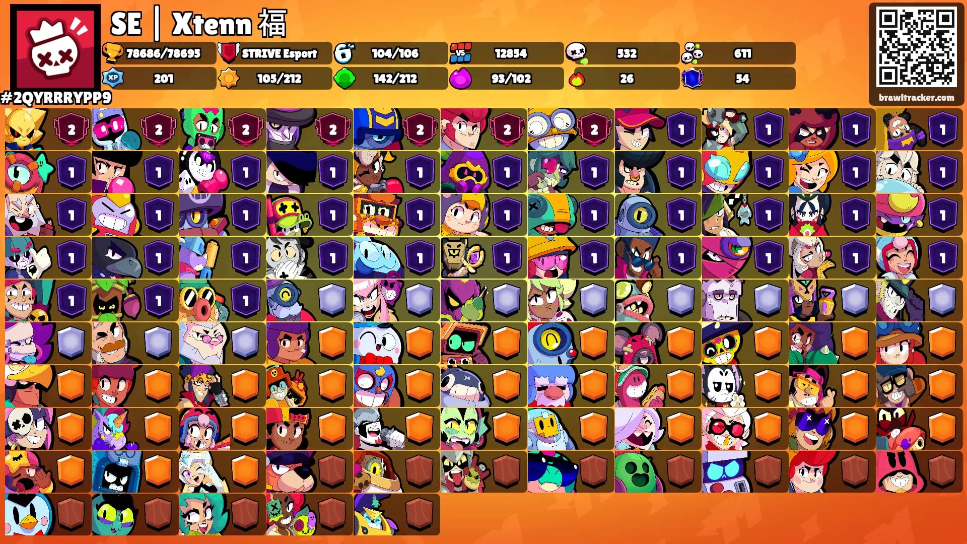 SE | Xtenn 福's Ranks