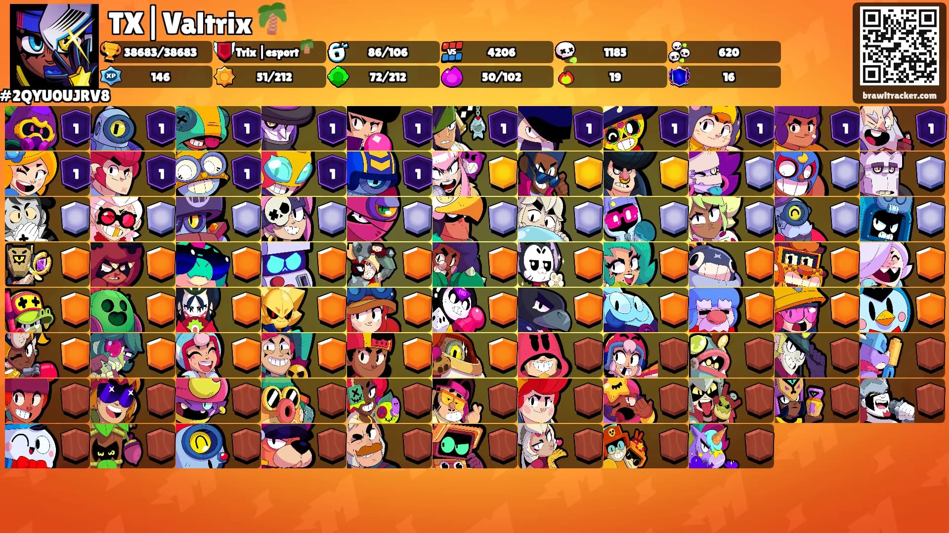 TX|Valtrix 🌴's Ranks