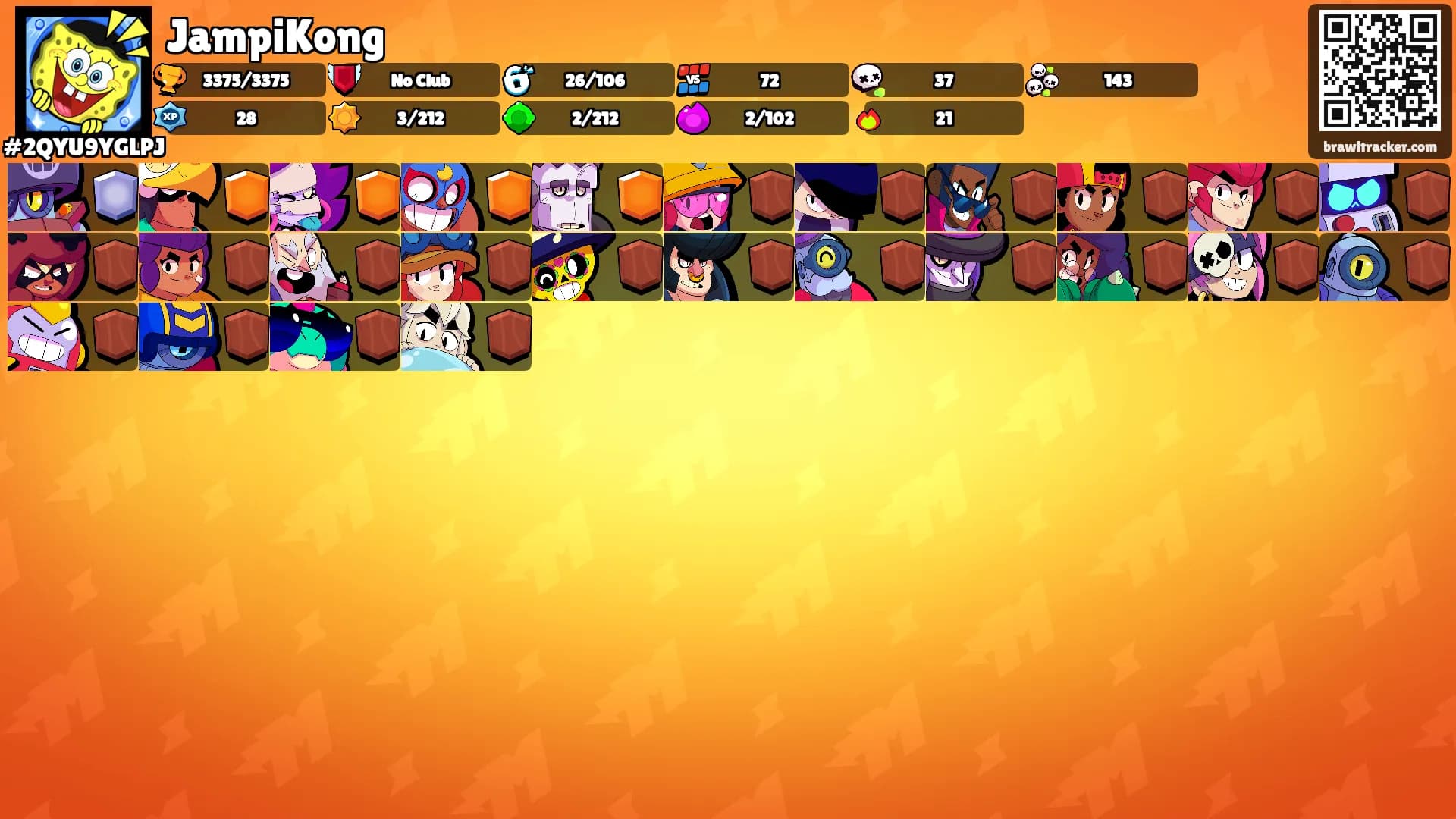 JampiKong's Ranks