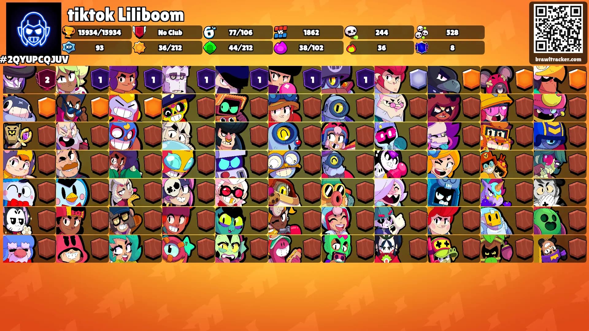 tiktok Liliboom's Ranks