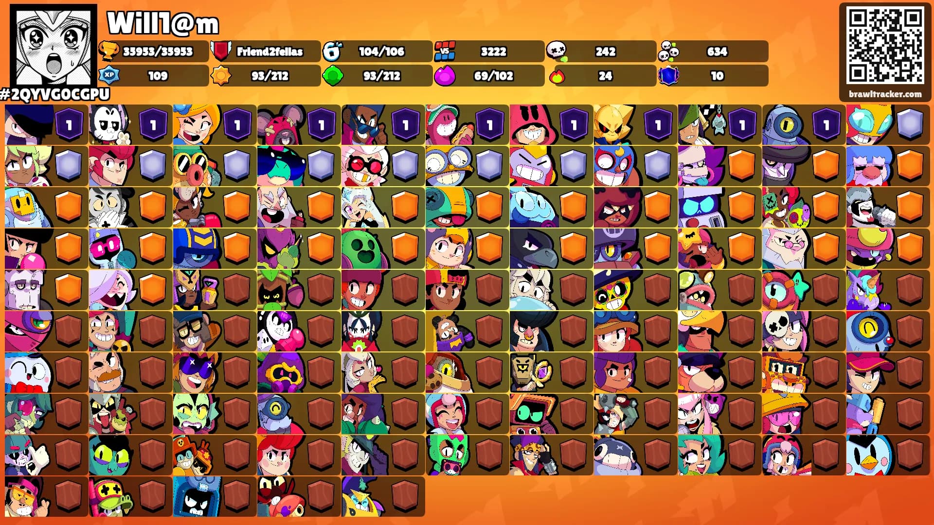 Will1@m's Ranks