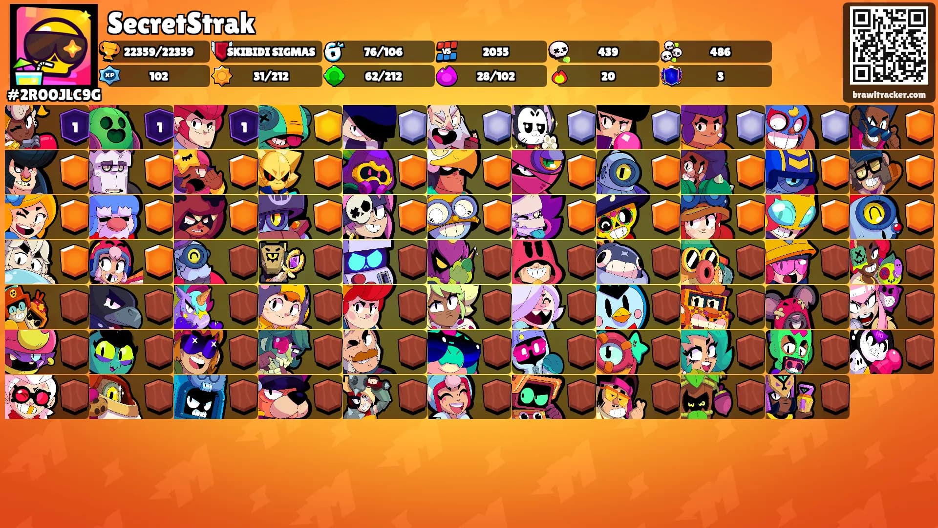 SecretStrak's Ranks