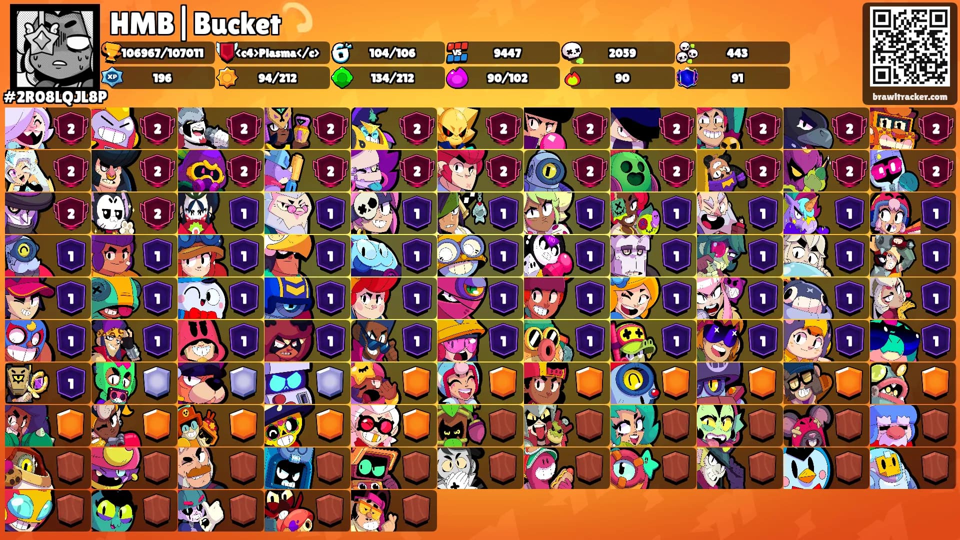 HMB|Bucket💫's Ranks