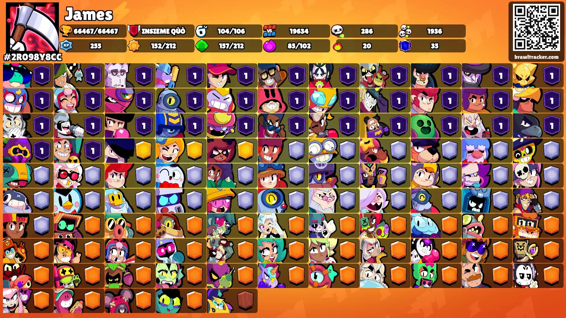 James⚡️'s Ranks