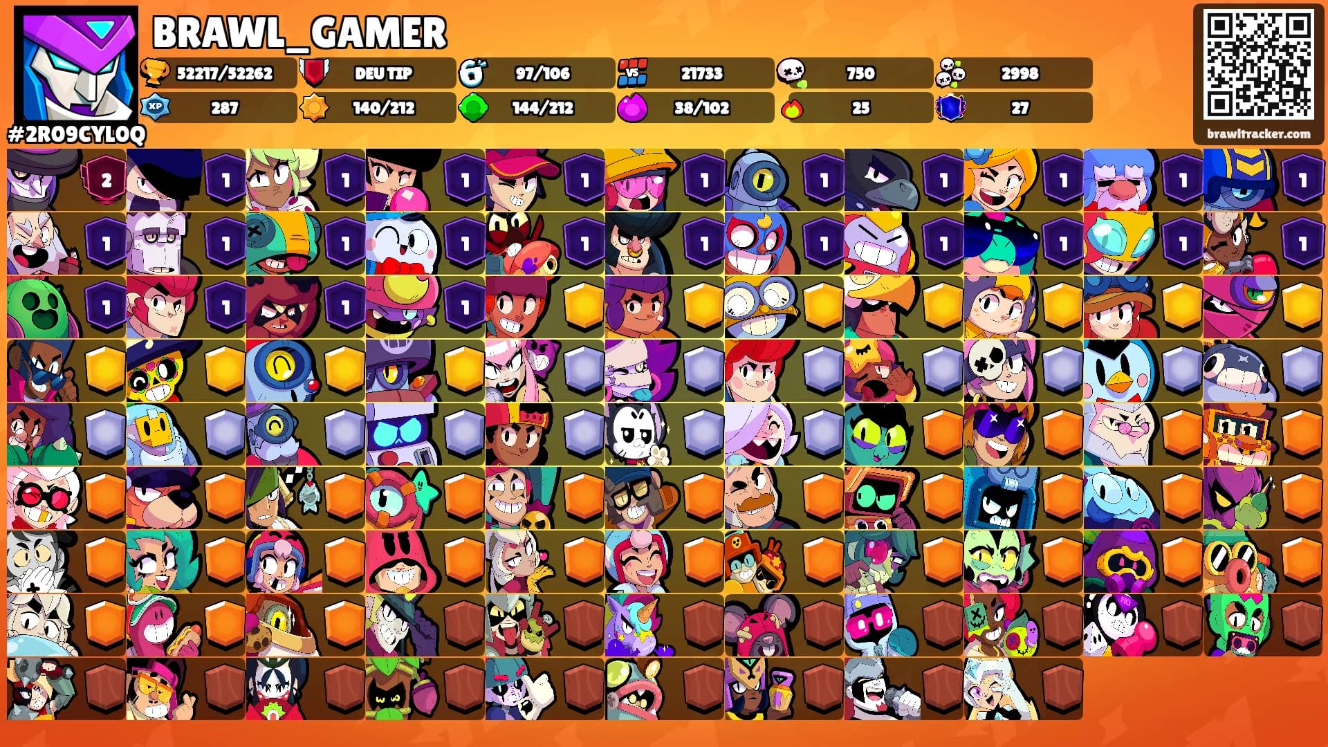 BRAWL_GAMER's Ranks