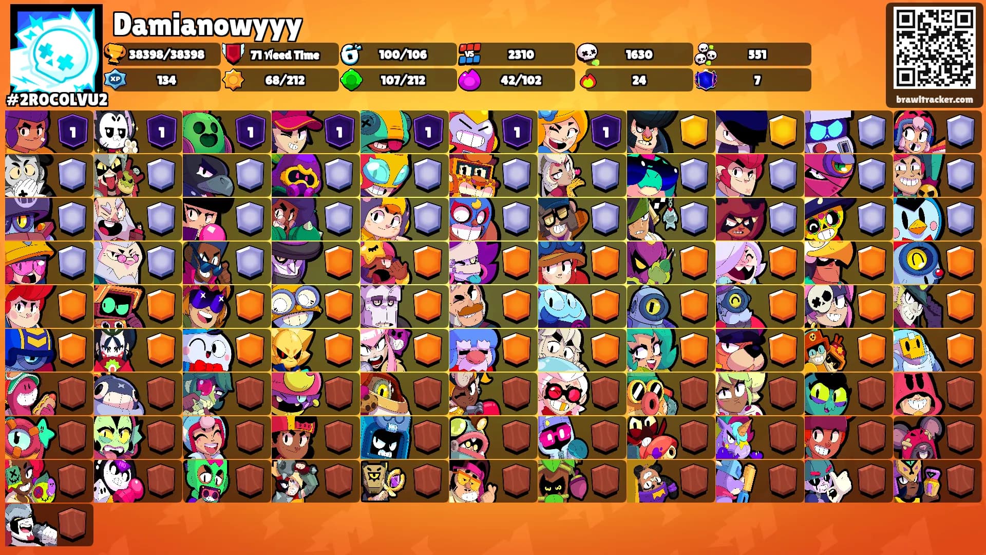 Damianowyyy's Ranks