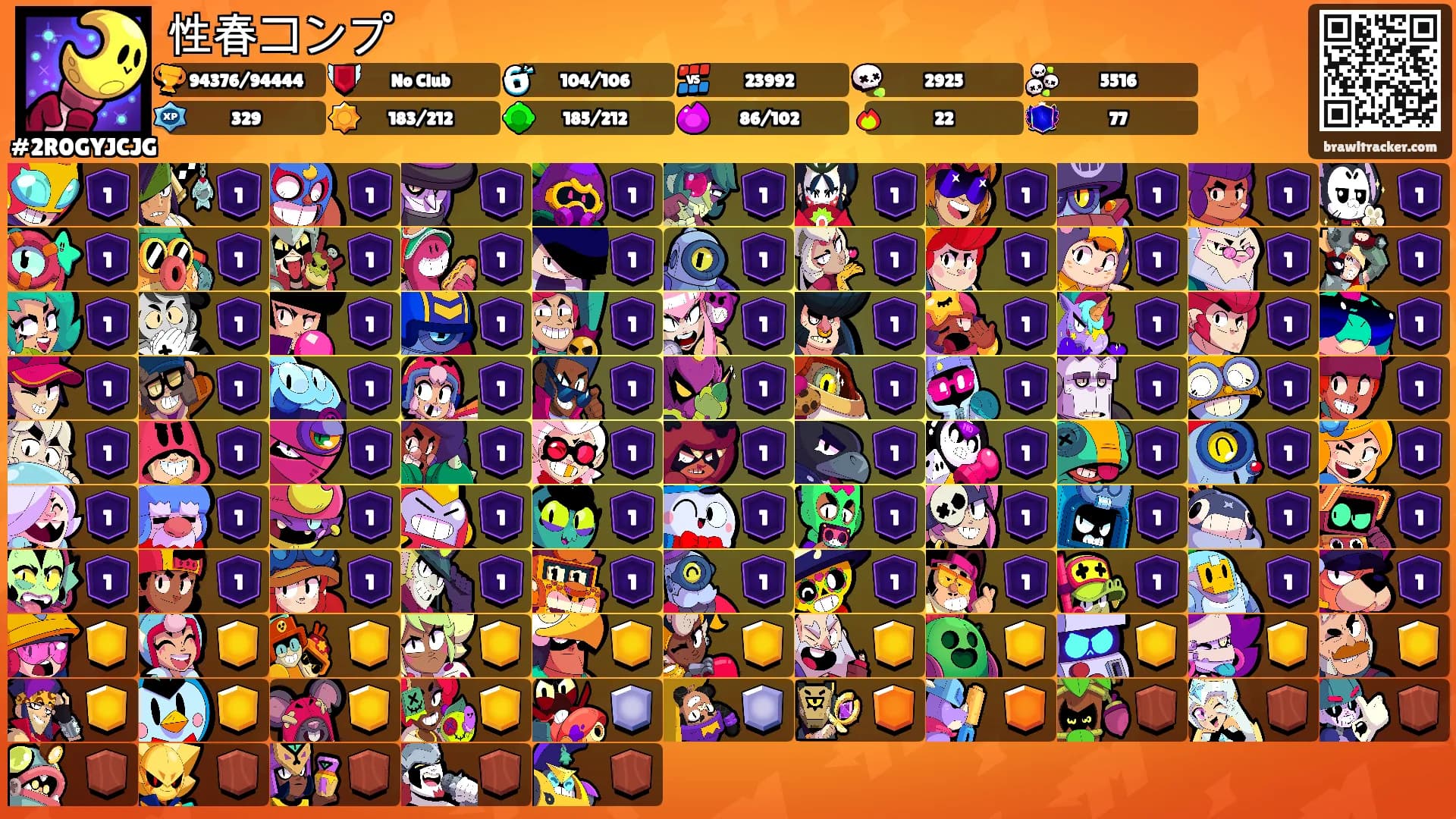 性春コンプ's Ranks