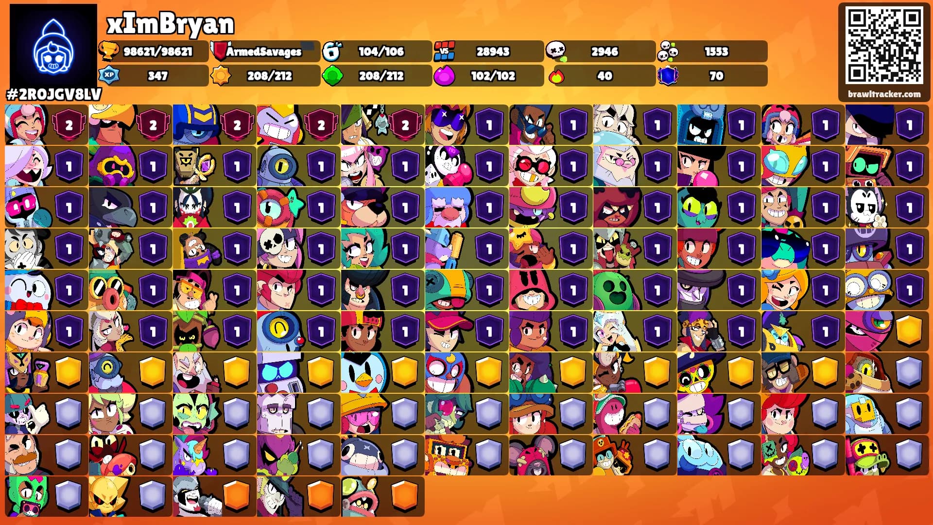 xImBryan's Ranks