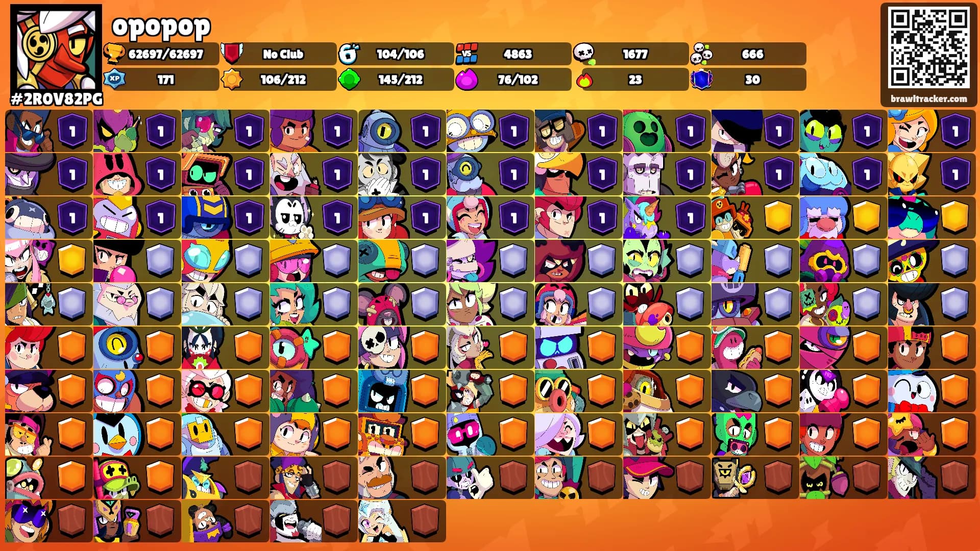 opopop's Ranks