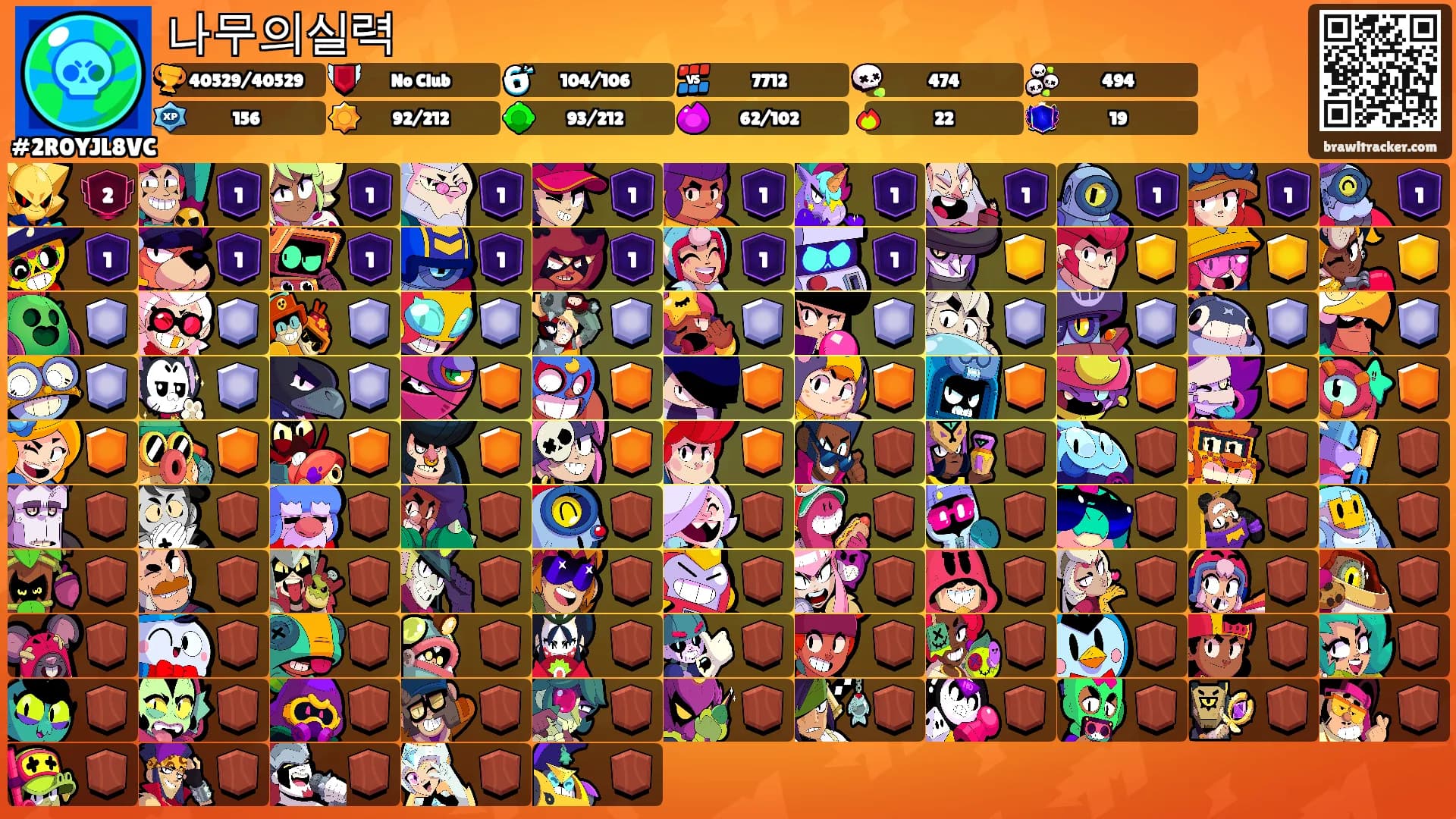나무의실력's Ranks