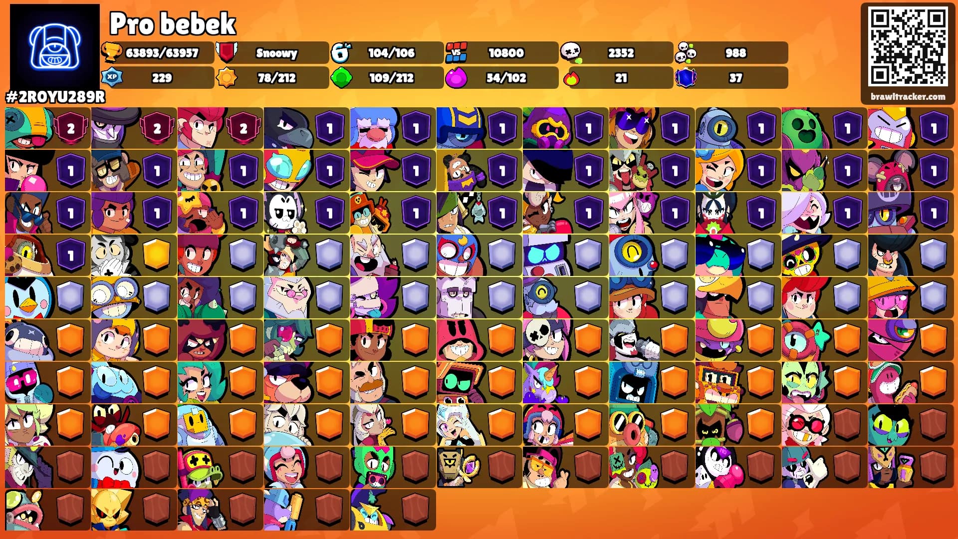 Pro bebek's Ranks