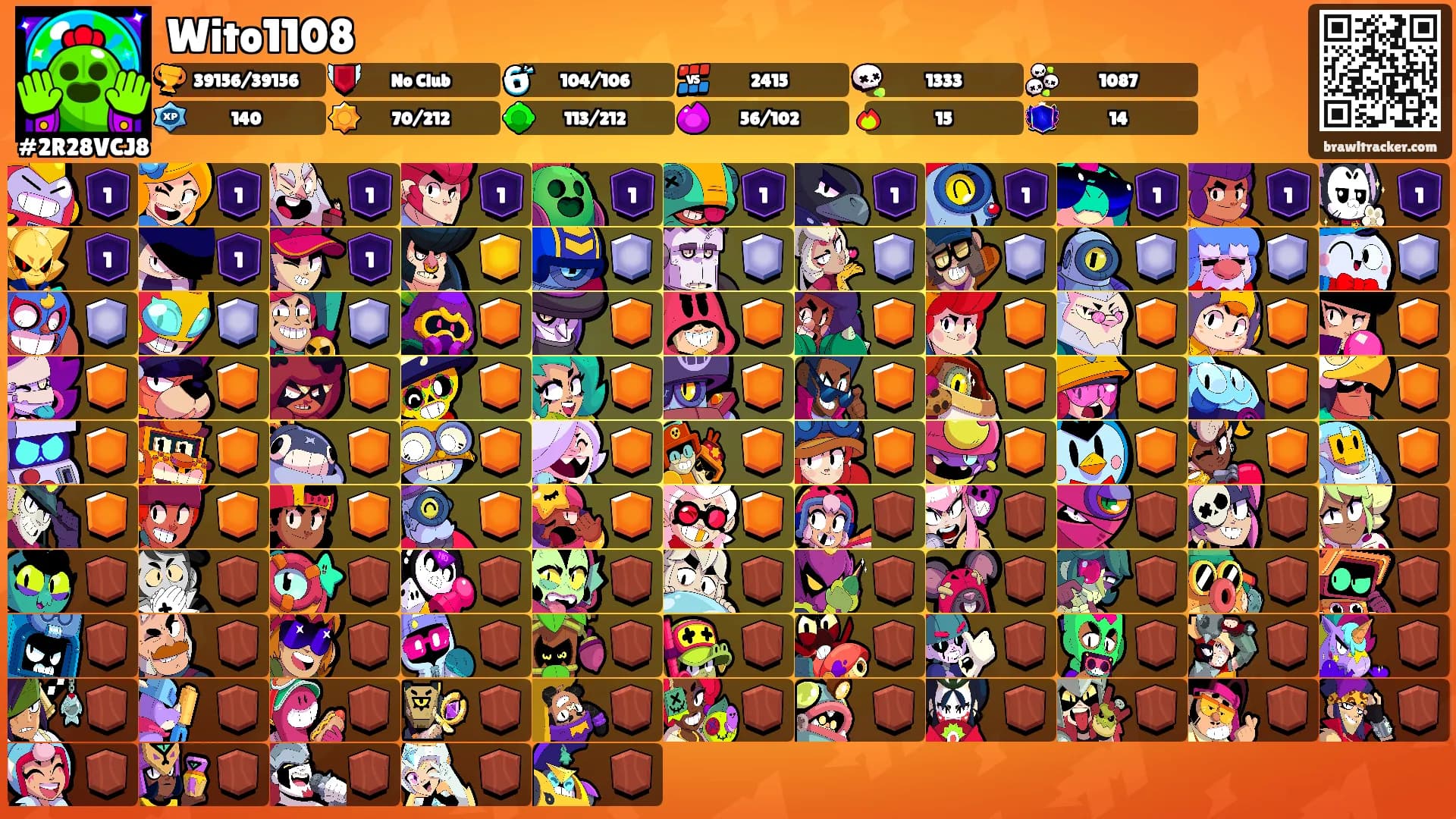 Wito1108's Ranks