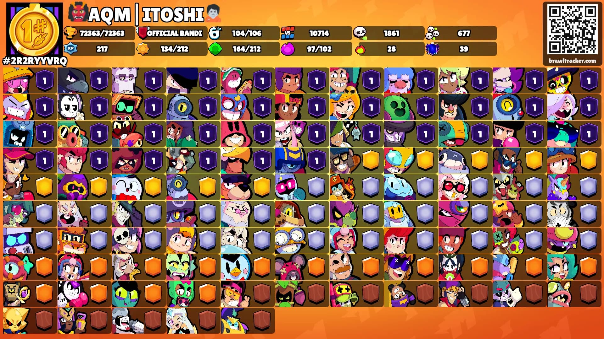 👹AQM|ITOSHI🧟's Ranks