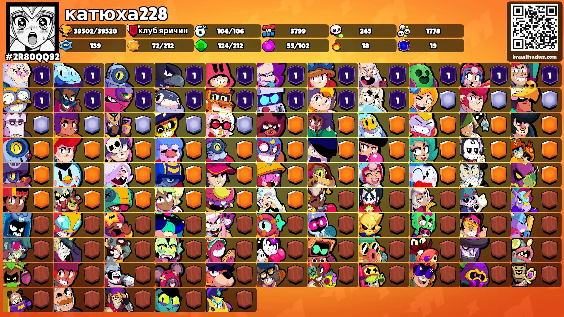 катюха228's Ranks