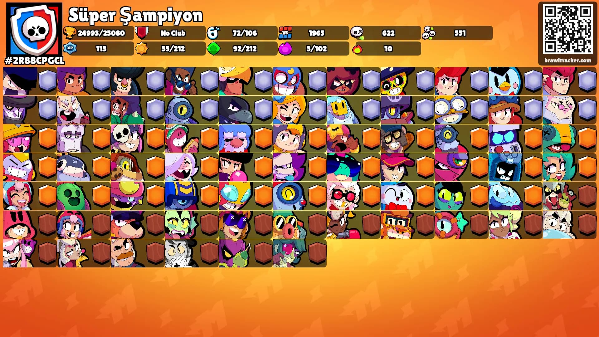 Süper Şampiyon's Ranks