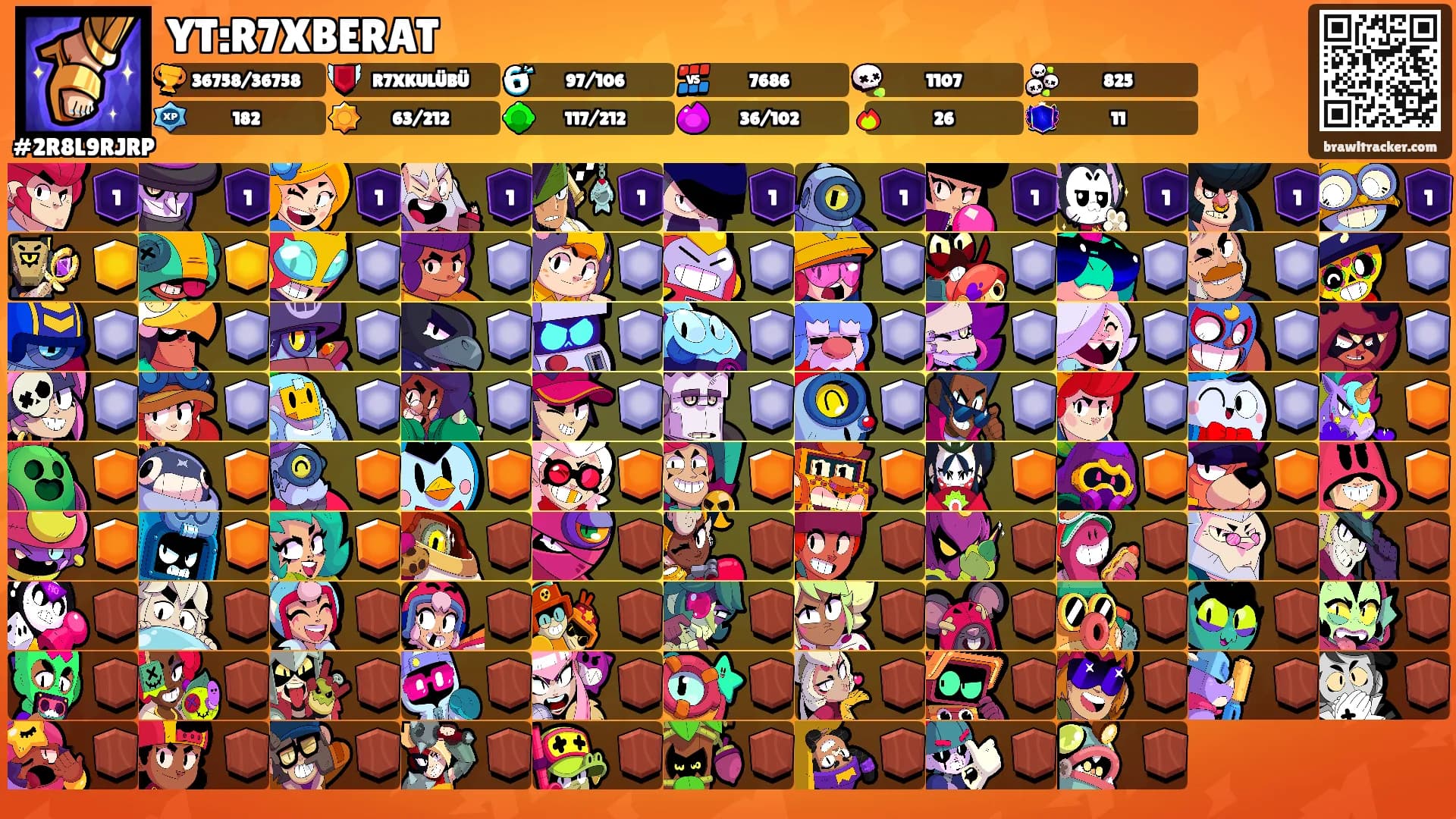 YT:R7XBERAT's Ranks
