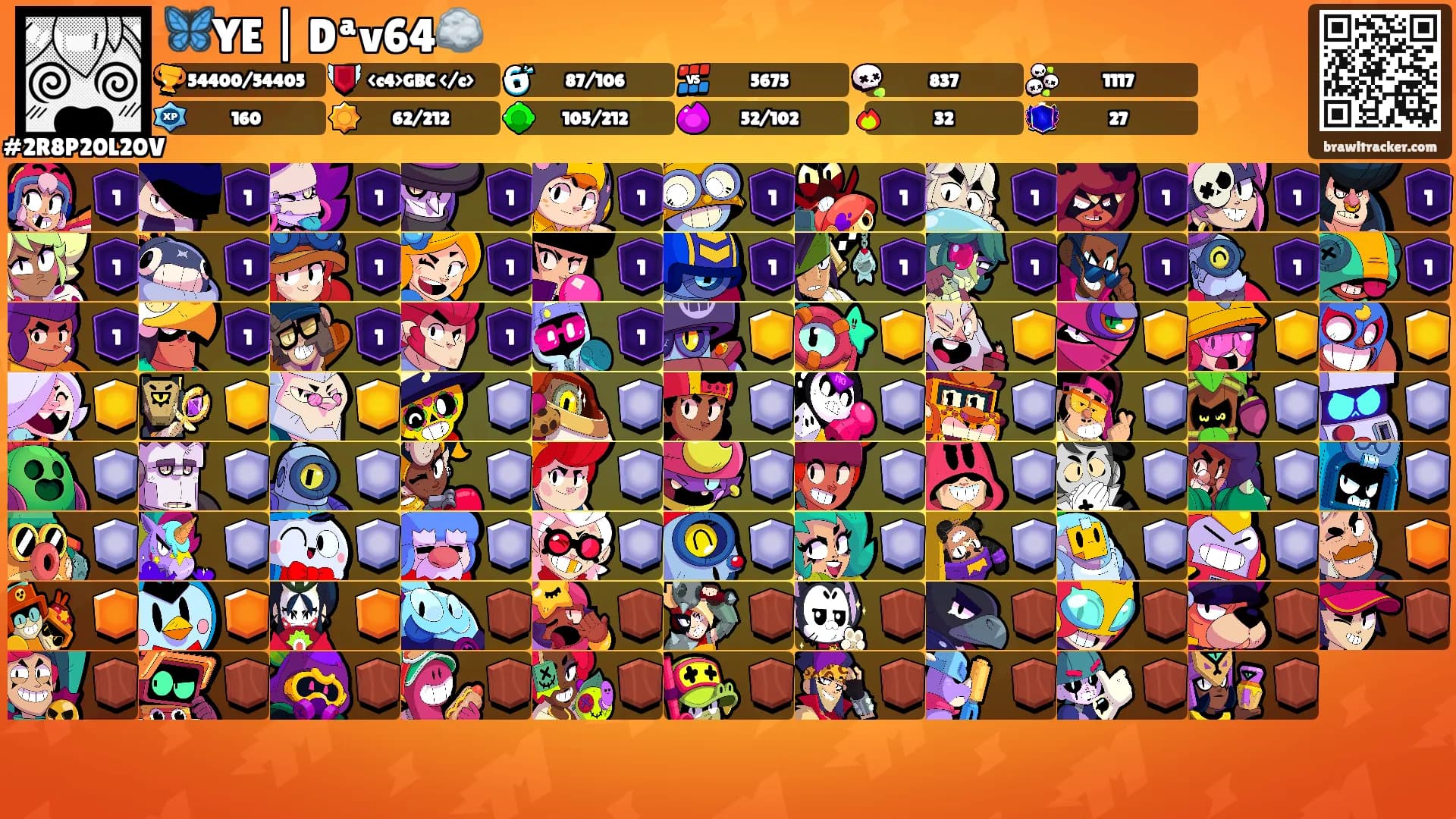 🦋YE | Dªv64🪨's Ranks