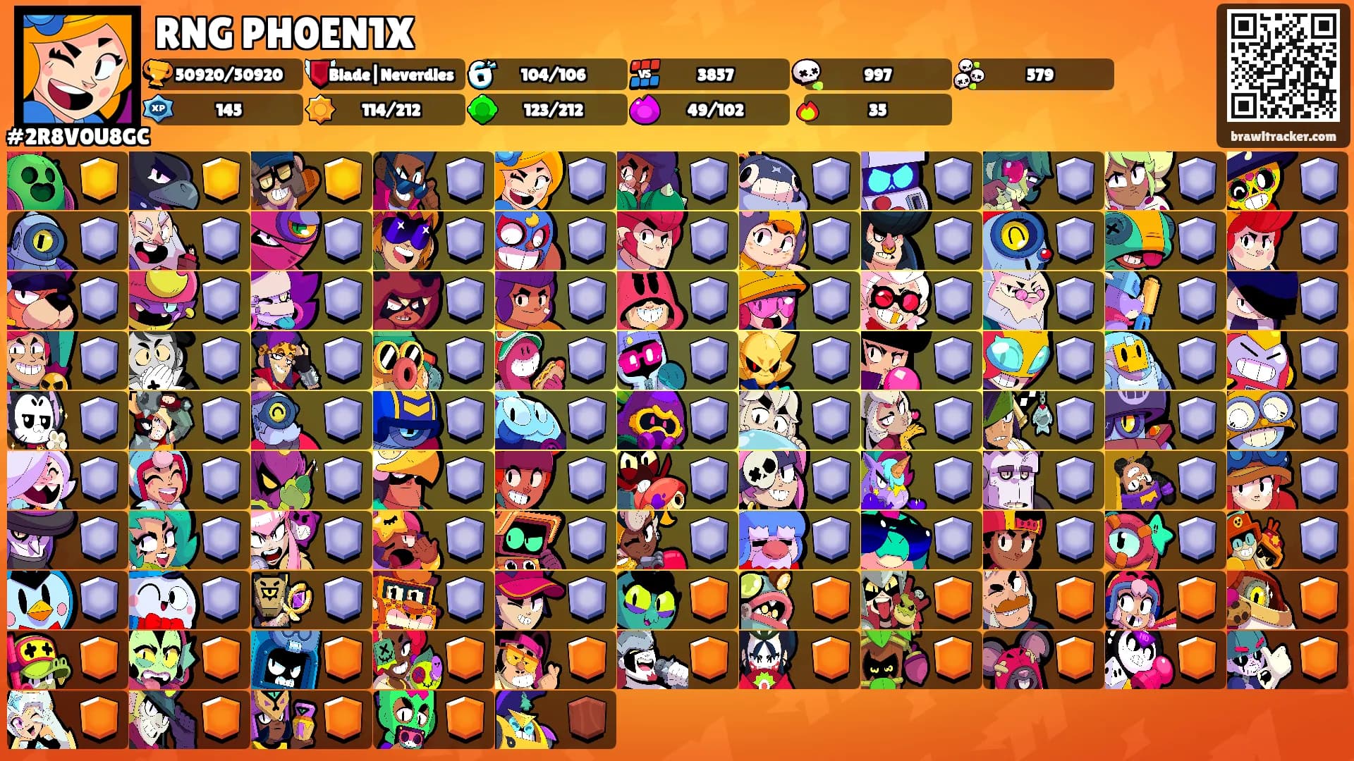 RNG PH0EN1X's Ranks