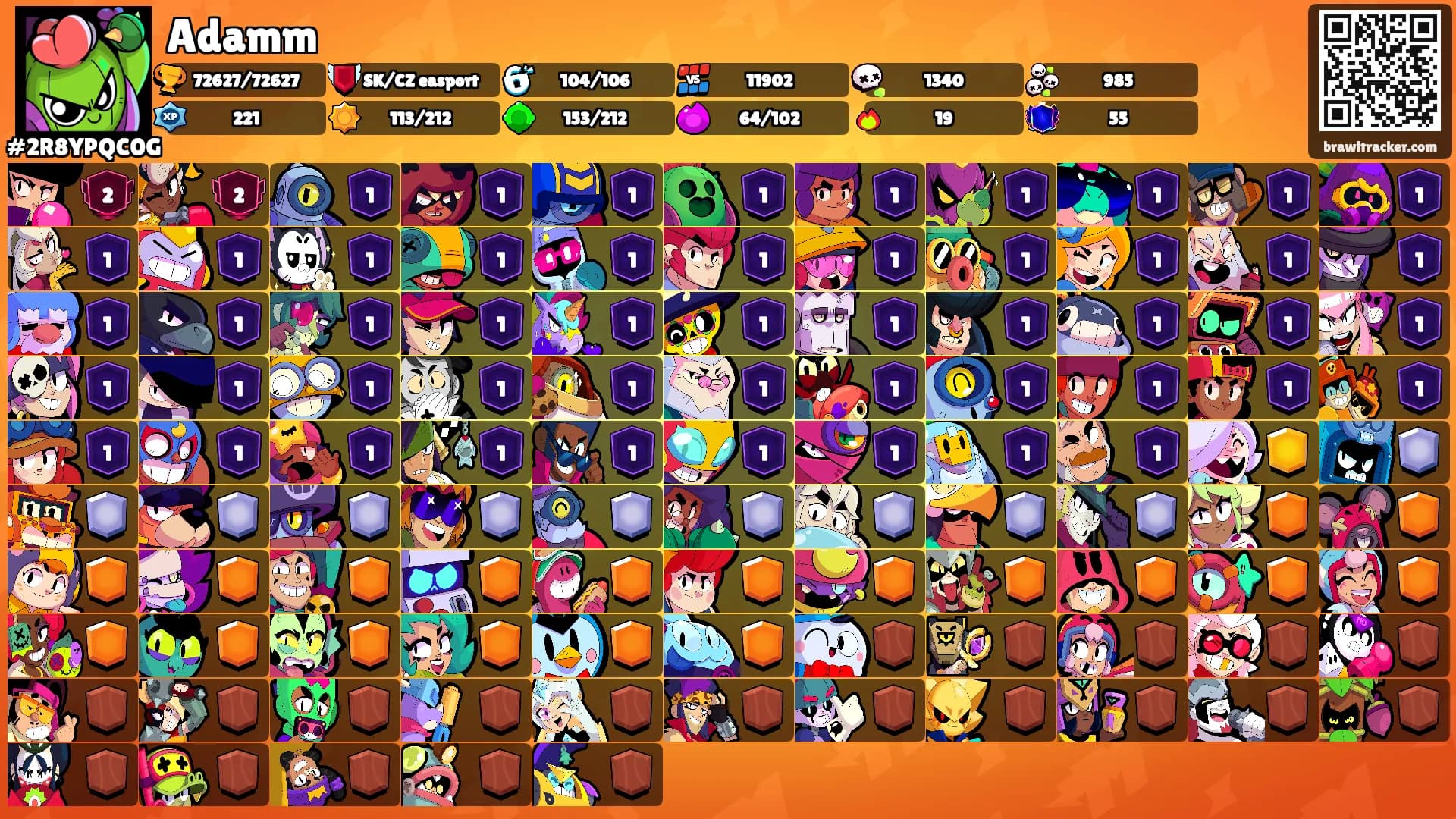 Adamm's Ranks