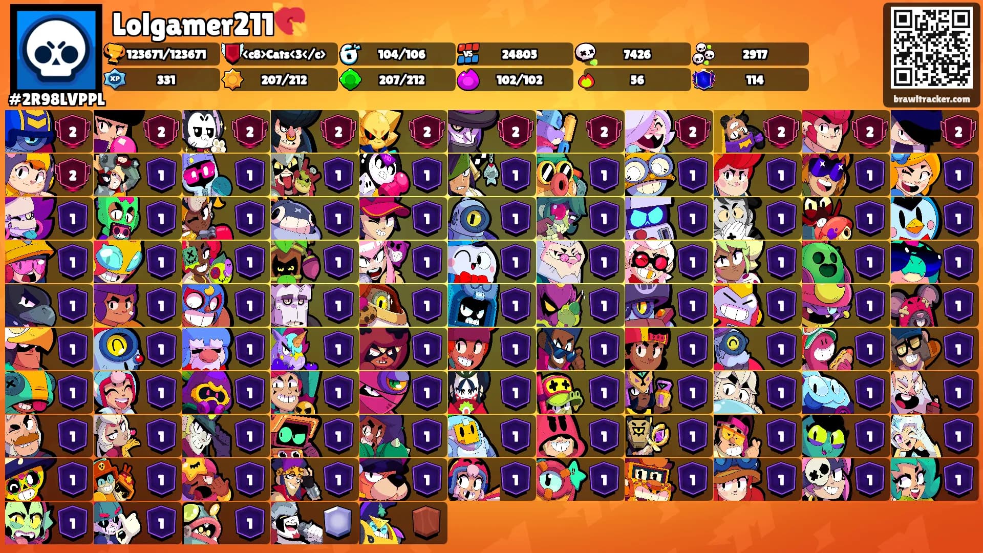 Lolgamer211💘's Ranks