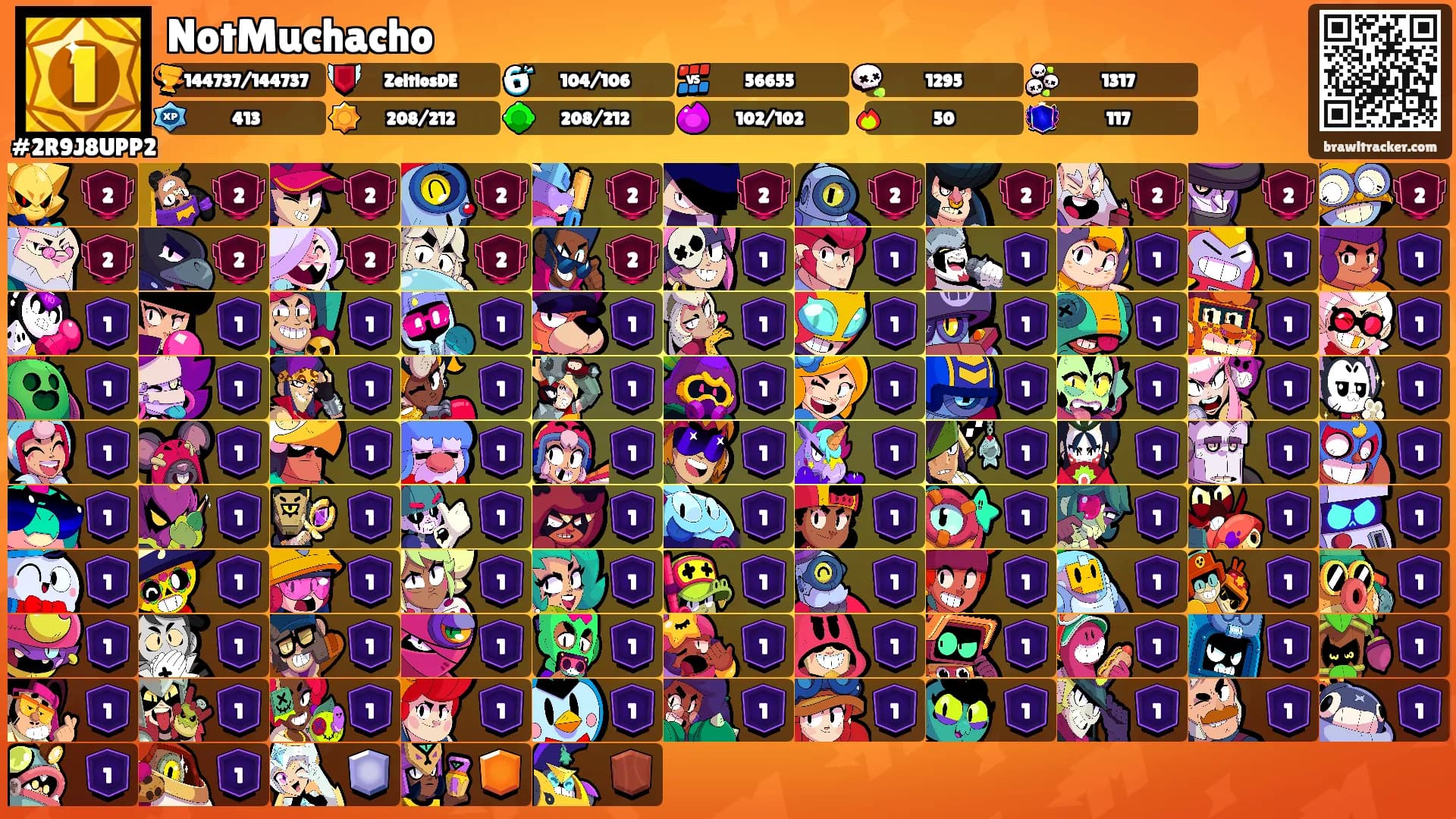 NotMuchacho's Ranks
