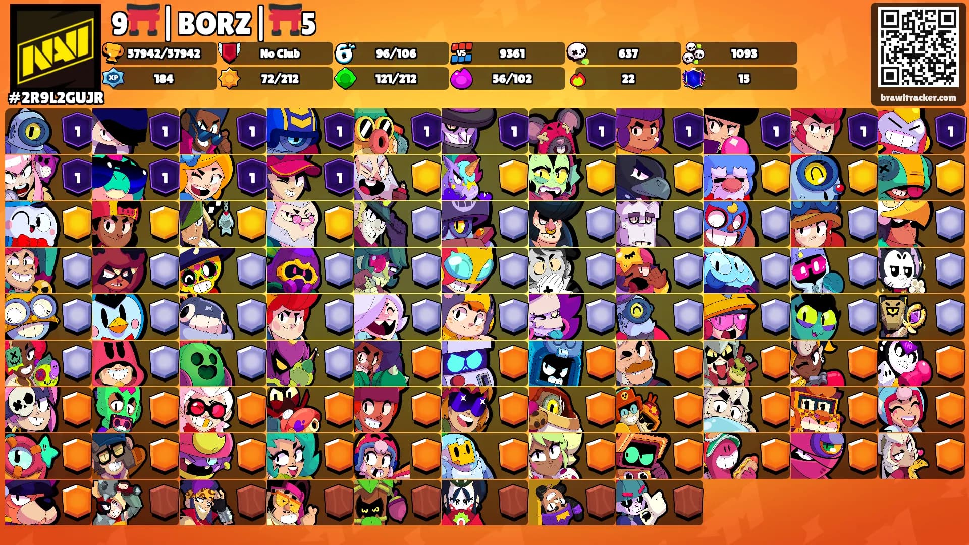 9⛩️|BORZ|⛩️5's Ranks
