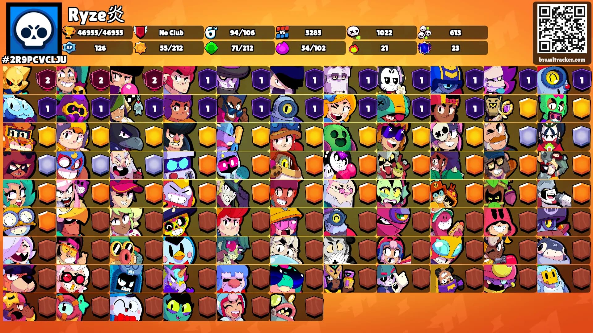 Ryze炎's Ranks