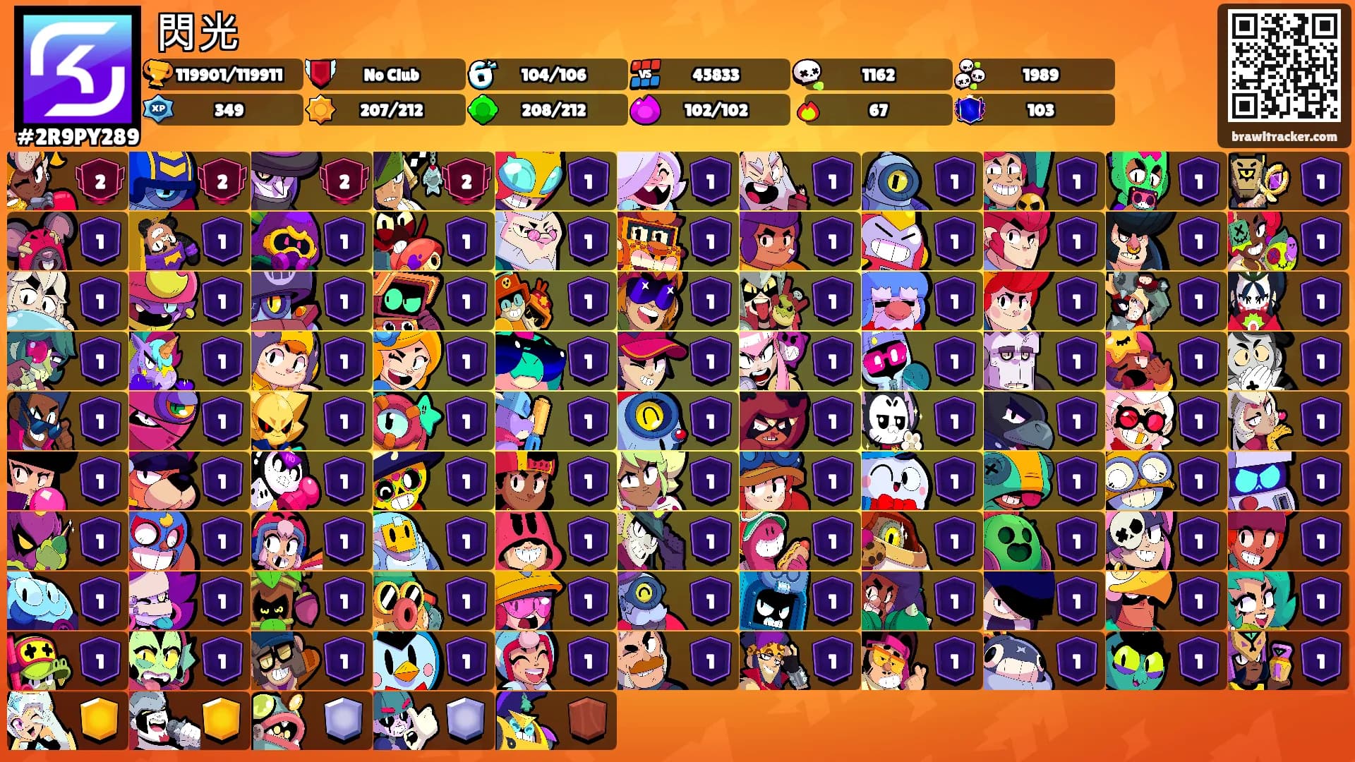 閃光's Ranks