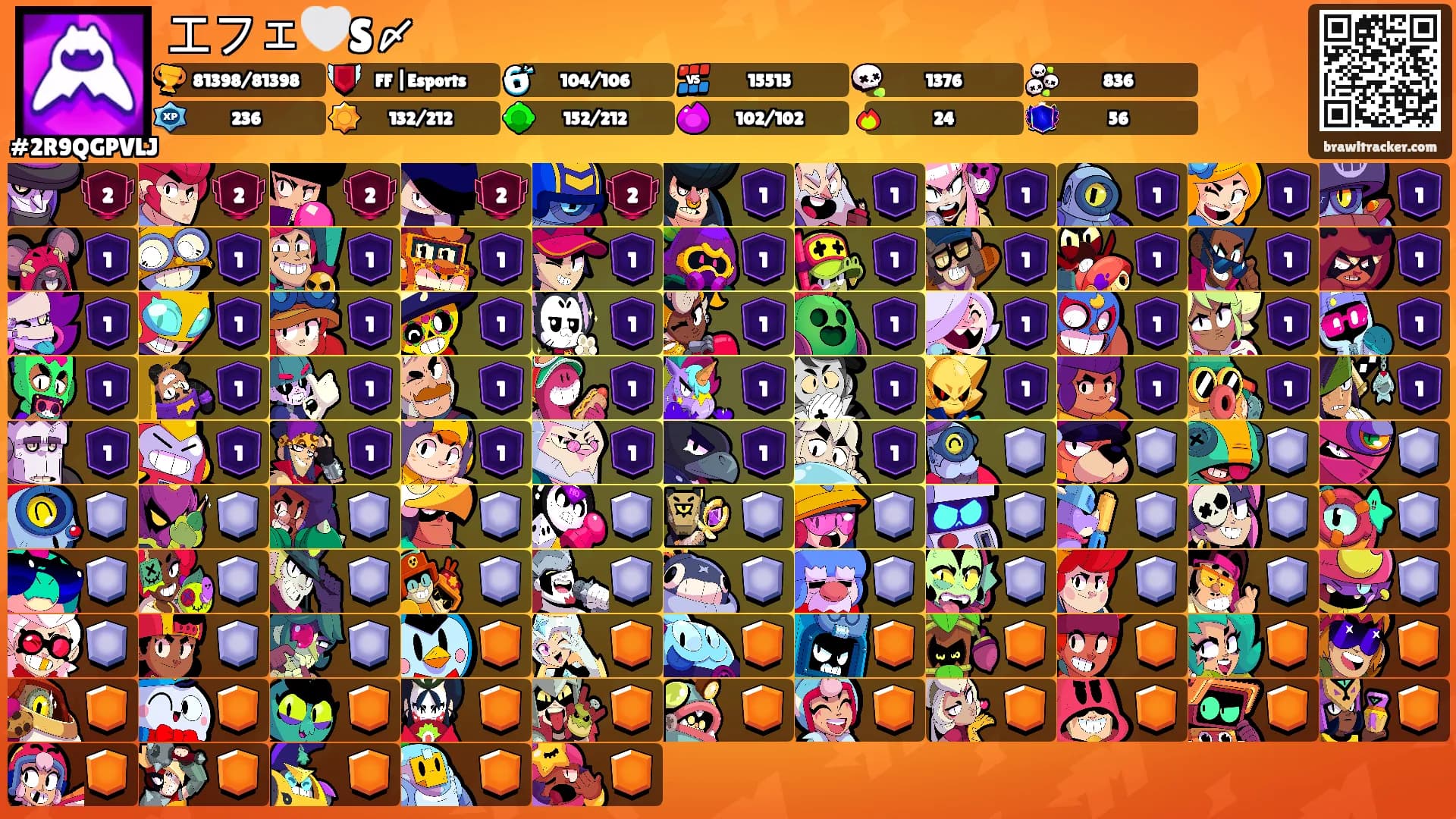 エフェ🤍S〆's Ranks