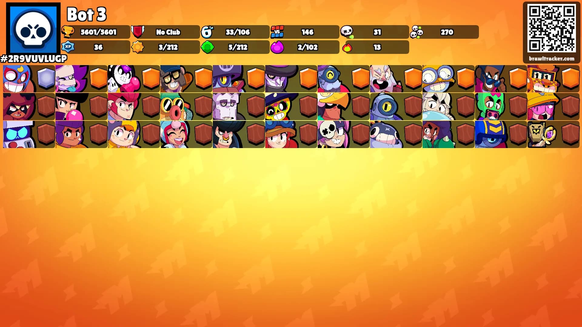 Bot 3's Ranks