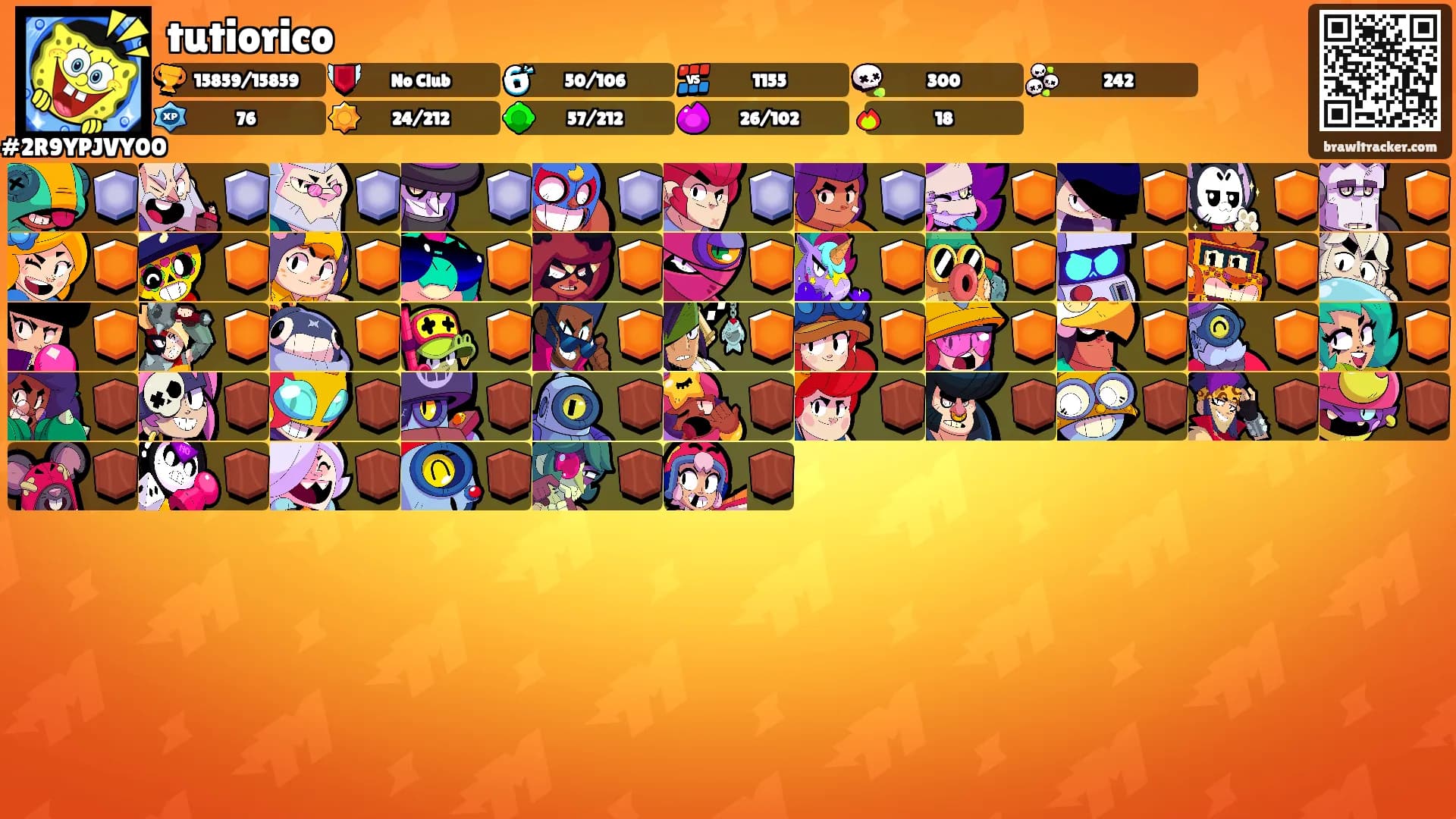 tutiorico's Ranks
