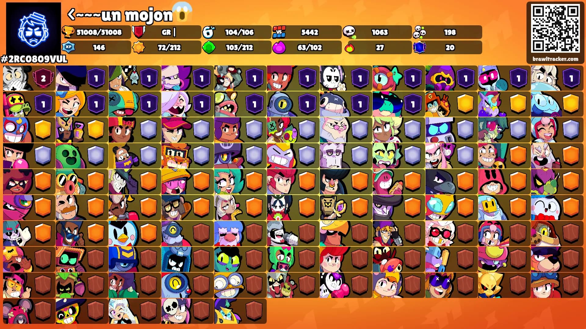 <~~~un mojon😱's Ranks
