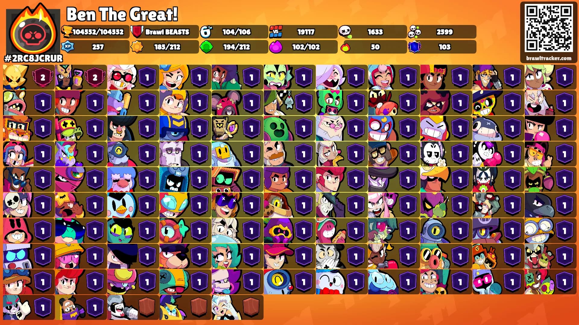 Ben The Great!'s Ranks