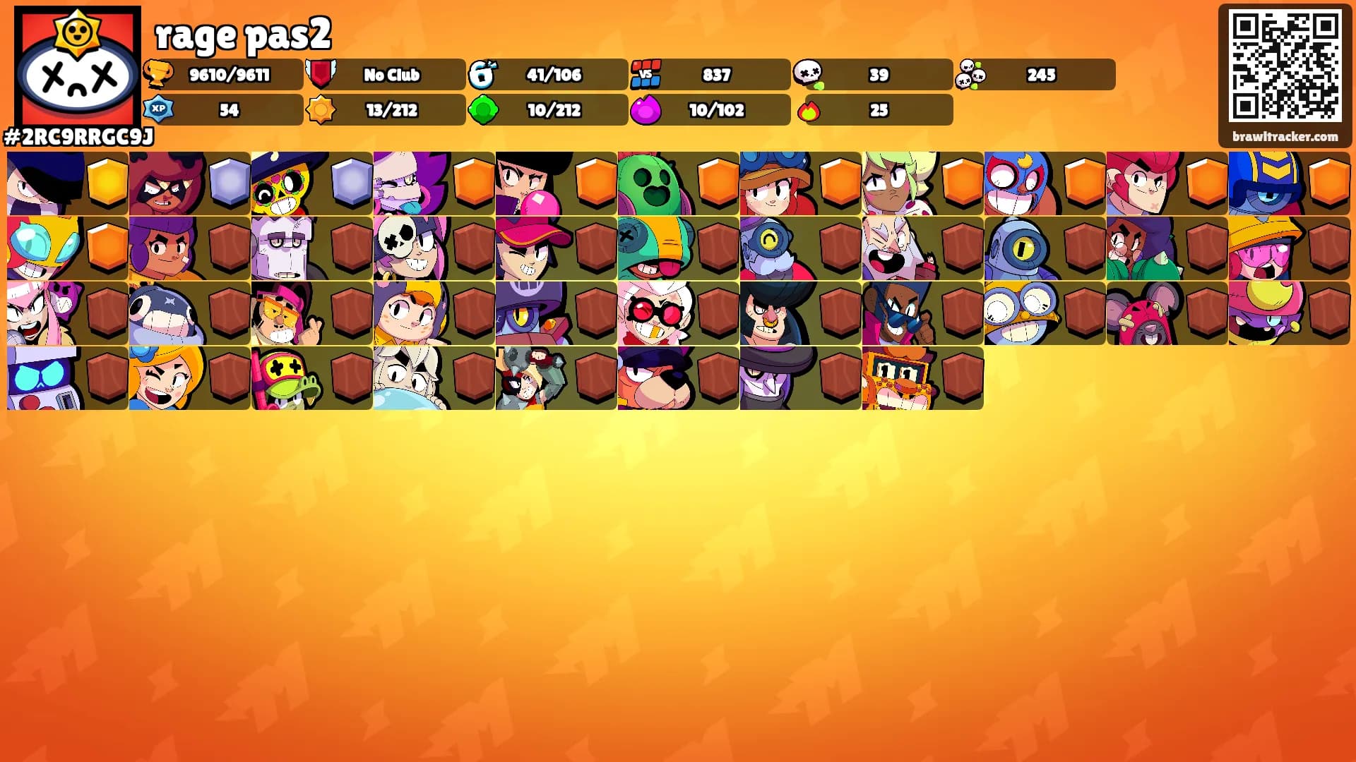 rage pas2's Ranks