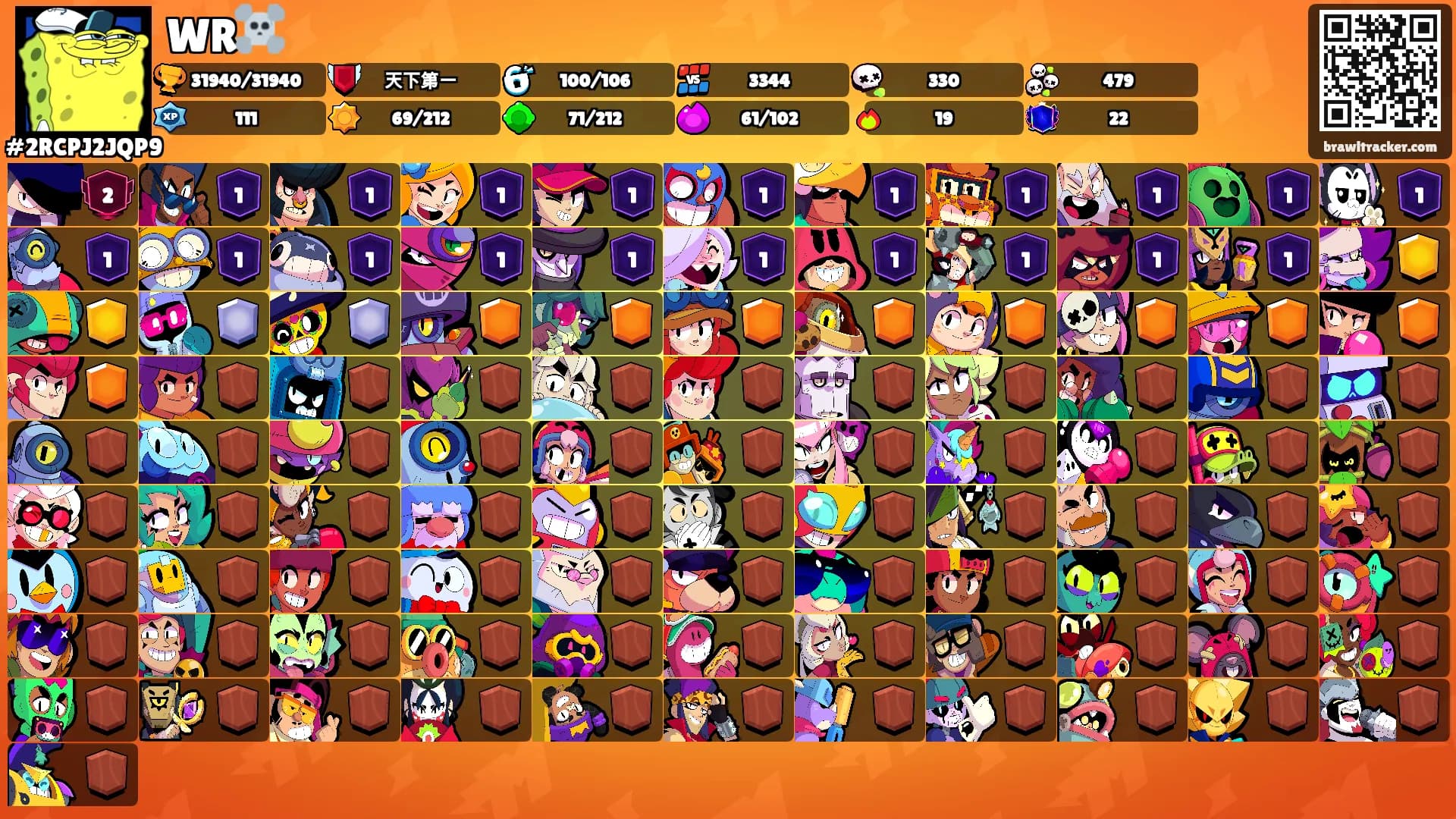 WR☠️'s Ranks
