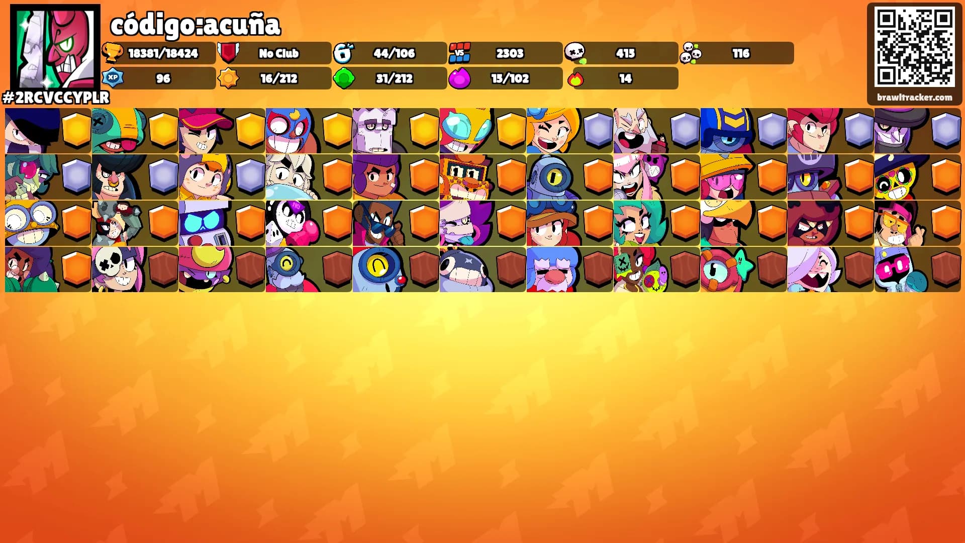 código:acuña's Ranks