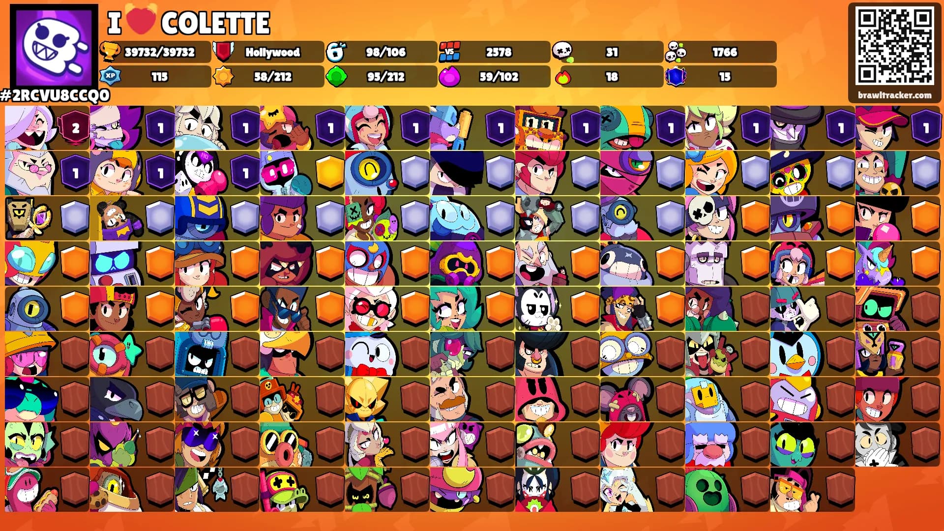 I 💓 COLETTE's Ranks