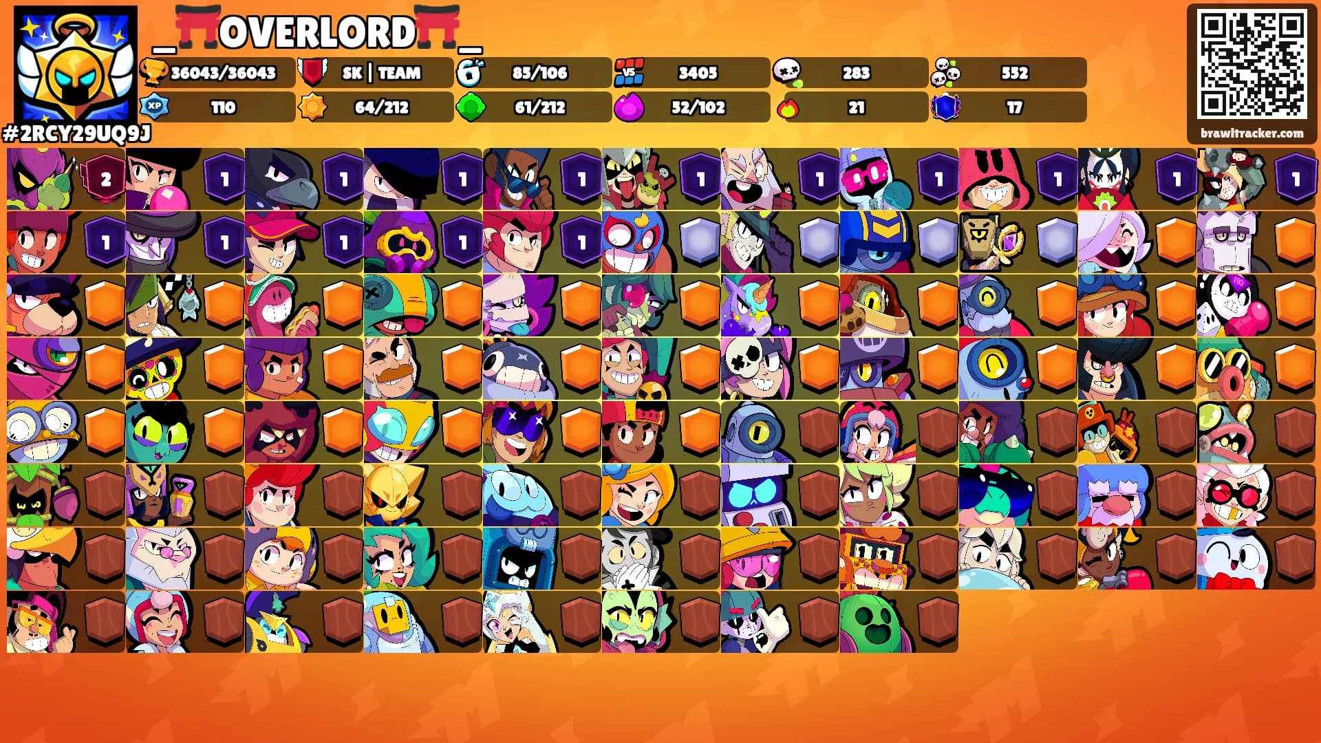 _⛩️OVERLORD⛩️_'s Ranks