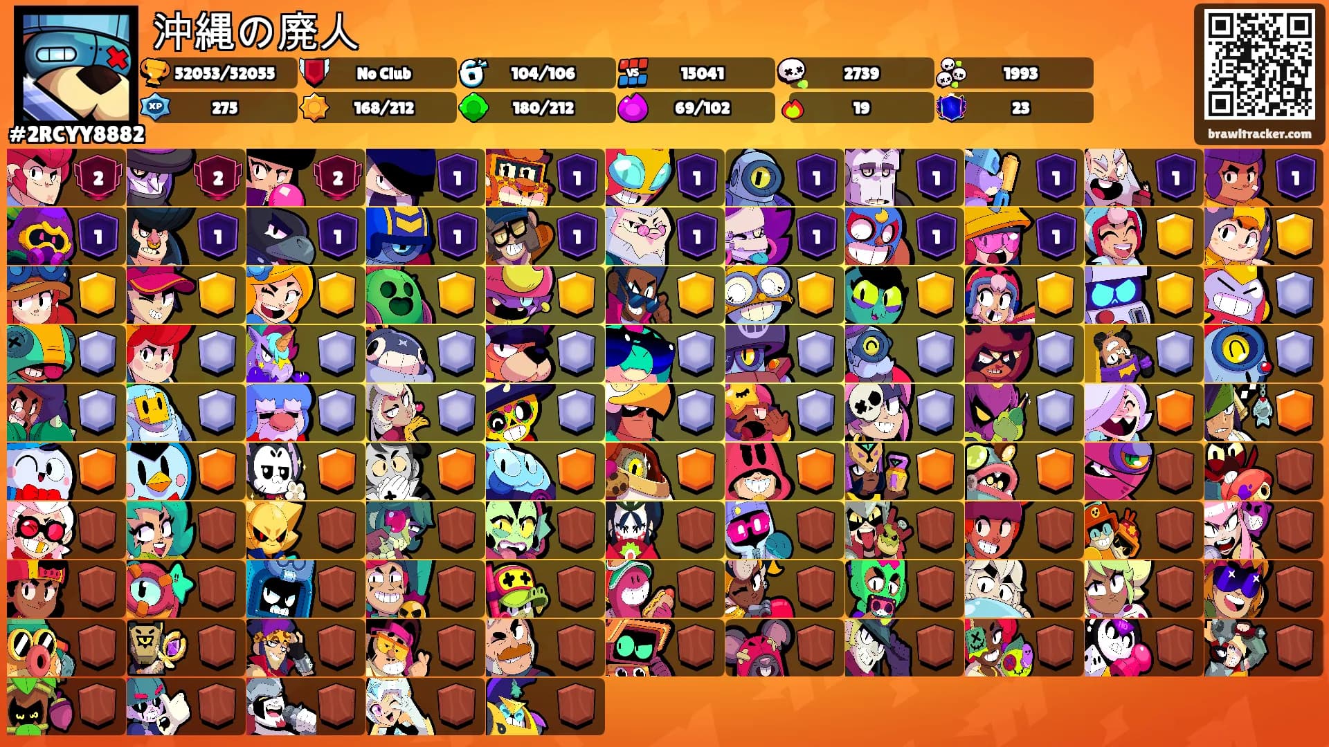 沖縄の廃人's Ranks