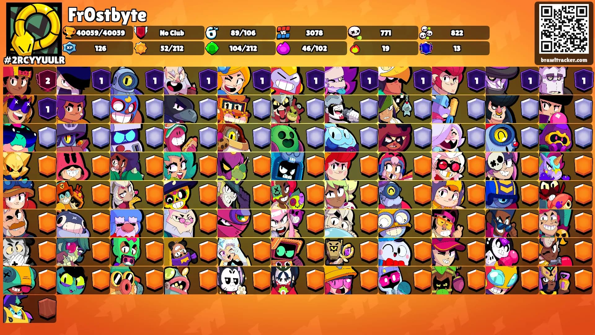 Fr0stbyte's Ranks
