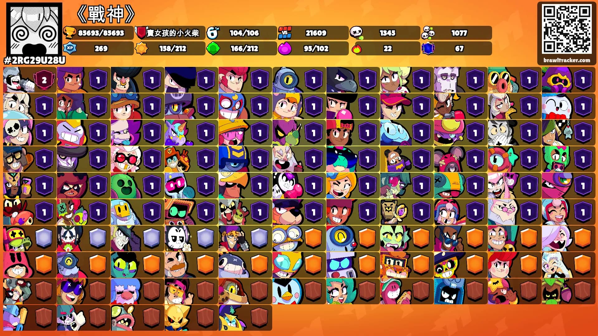 《戰神》's Ranks