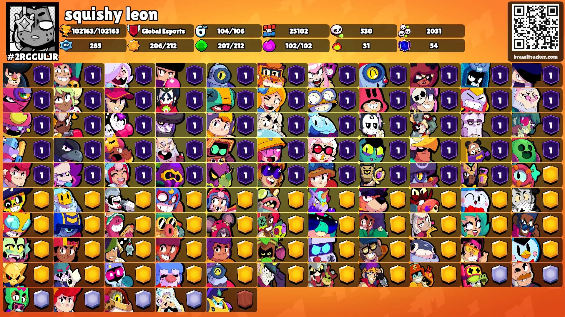 squishy leon's Ranks