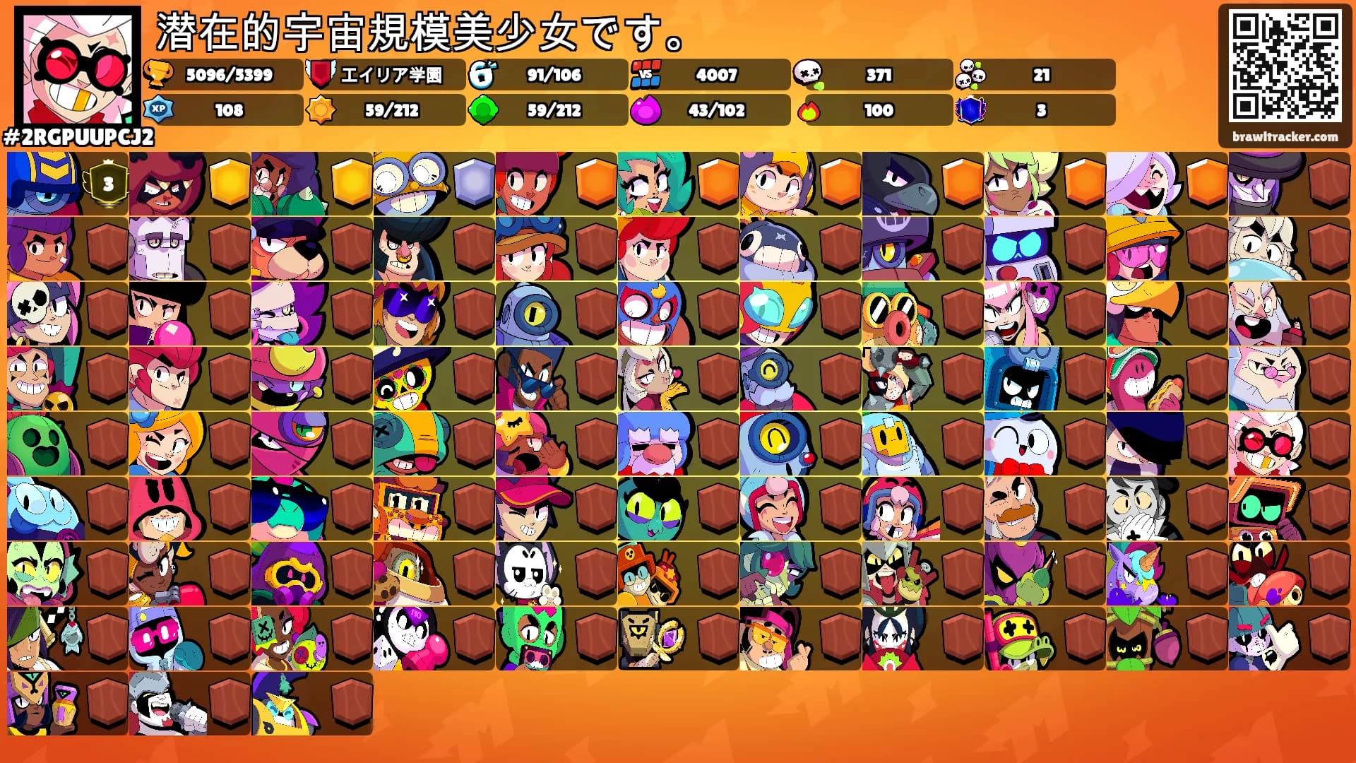 潜在的宇宙規模美少女です。's Ranks
