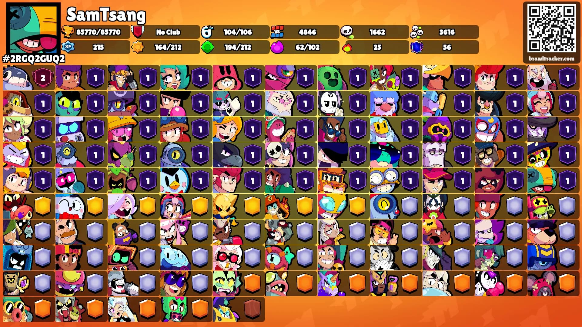 SamTsang's Ranks