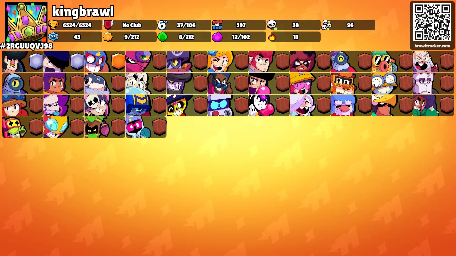 kingbrawl's Ranks