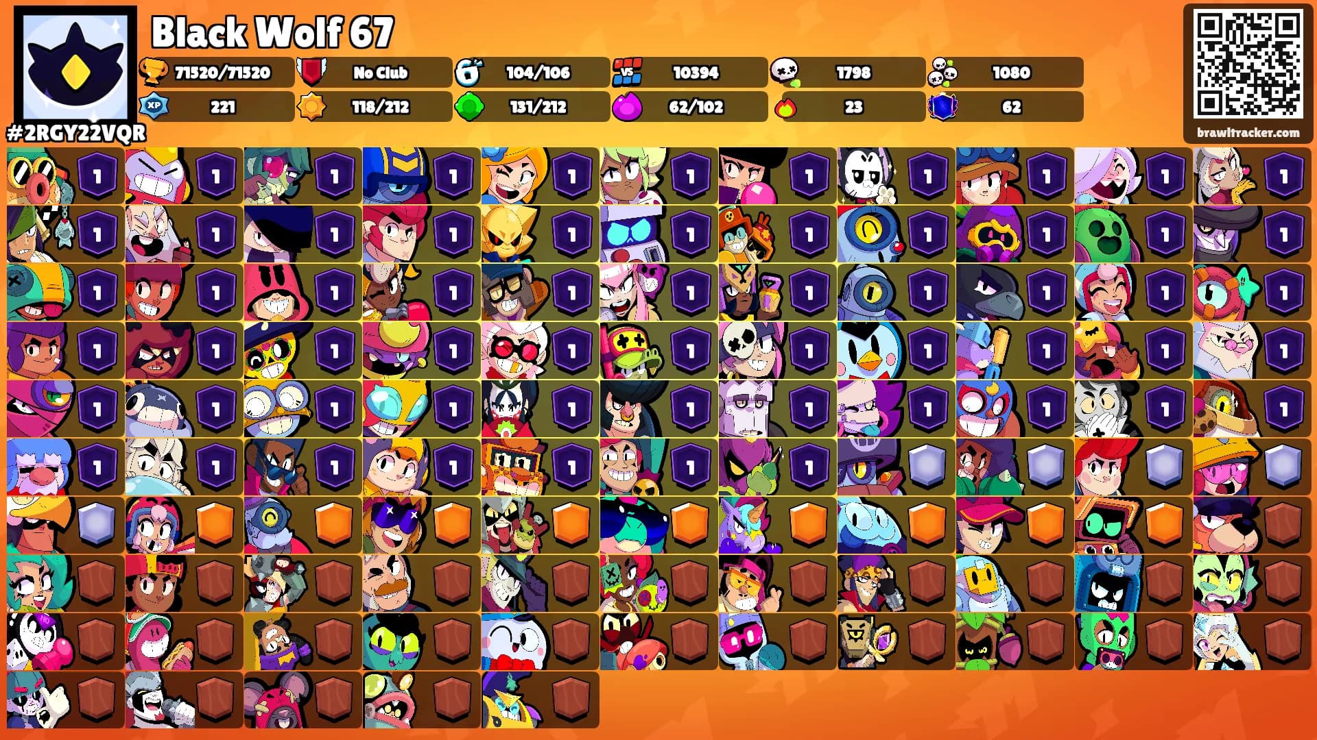 Black Wolf 67's Ranks