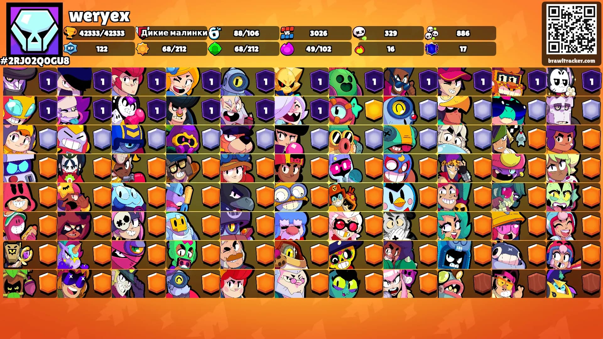 weryex's Ranks