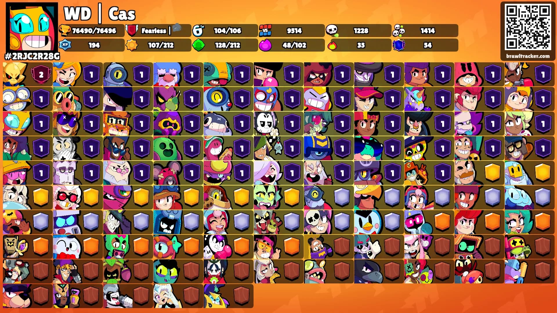 WD | Cas's Ranks